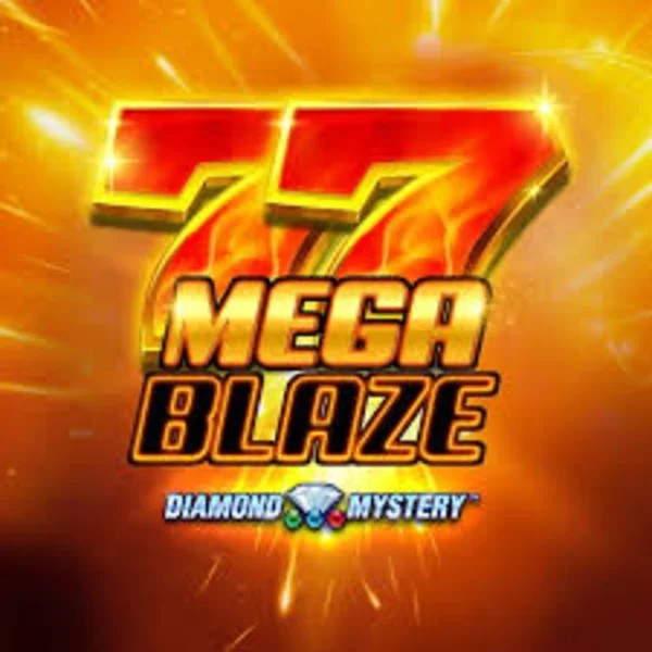 Slots logo of Diamond Mystery Mega Blaze from Greentube at Winplace Casino