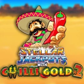 Stellar Jackpots with Chilli Gold x2 slot logo by Lightning Box Game at Winplace Casino